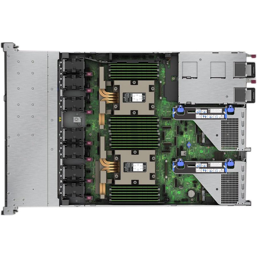 HPE ProLiant DL365 G11 1U Rack Server - 1 x AMD EPYC 9124 2.70 GHz - 32 GB RAM - 12Gb/s SAS Controller
