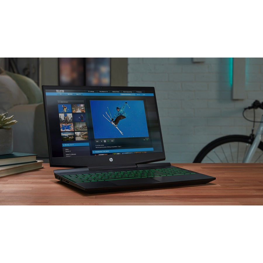 HPI SOURCING - CERTIFIED PRE-OWNED Pavilion Gaming 15-dk1000 15-dk1045tg 15.6" Gaming Notebook - Full HD - 1920 x 1080 - Intel Core i5 10th Gen i5-10300H Quad-core (4 Core) 2.50 GHz - 8 GB Total RAM - 256 GB SSD - Shadow Black - Refurbished