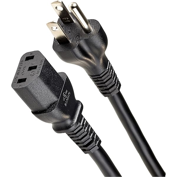 HPI SOURCING - NEW Standard Power Cord - For Notebook Chromebook - 3.28 ft Cord Length