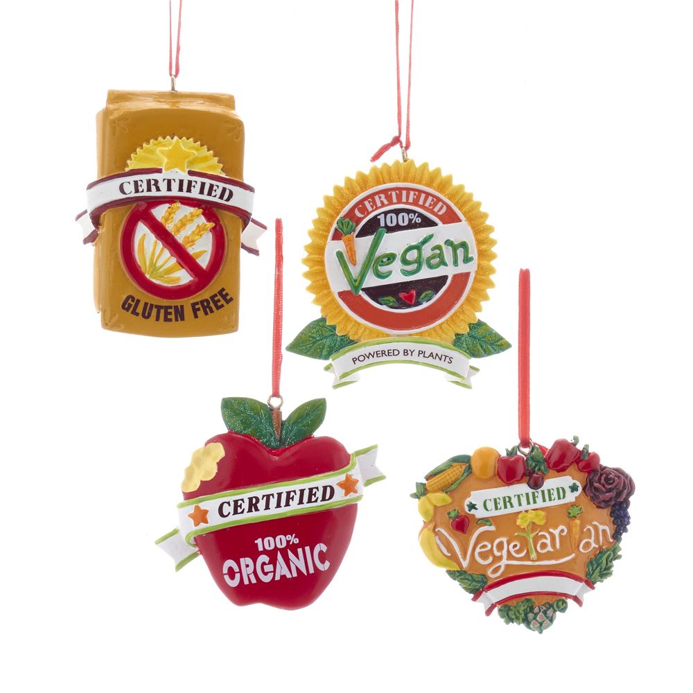 Health Food Ornament - 100% Organic