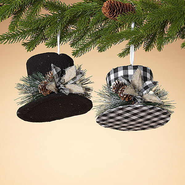 Holiday Hat with Berry Accent -