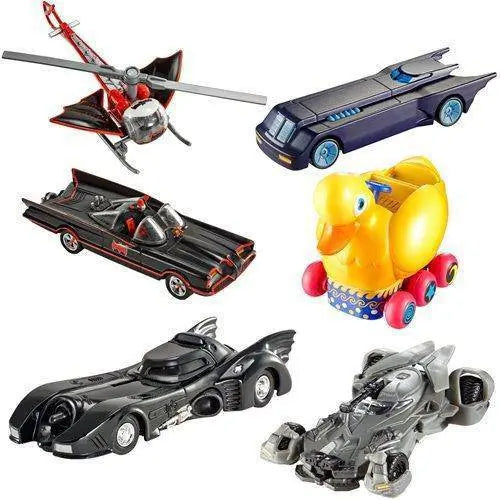 Hot Wheels Batman 1:50 Scale Vehicles – Collectible for Kids & Fans