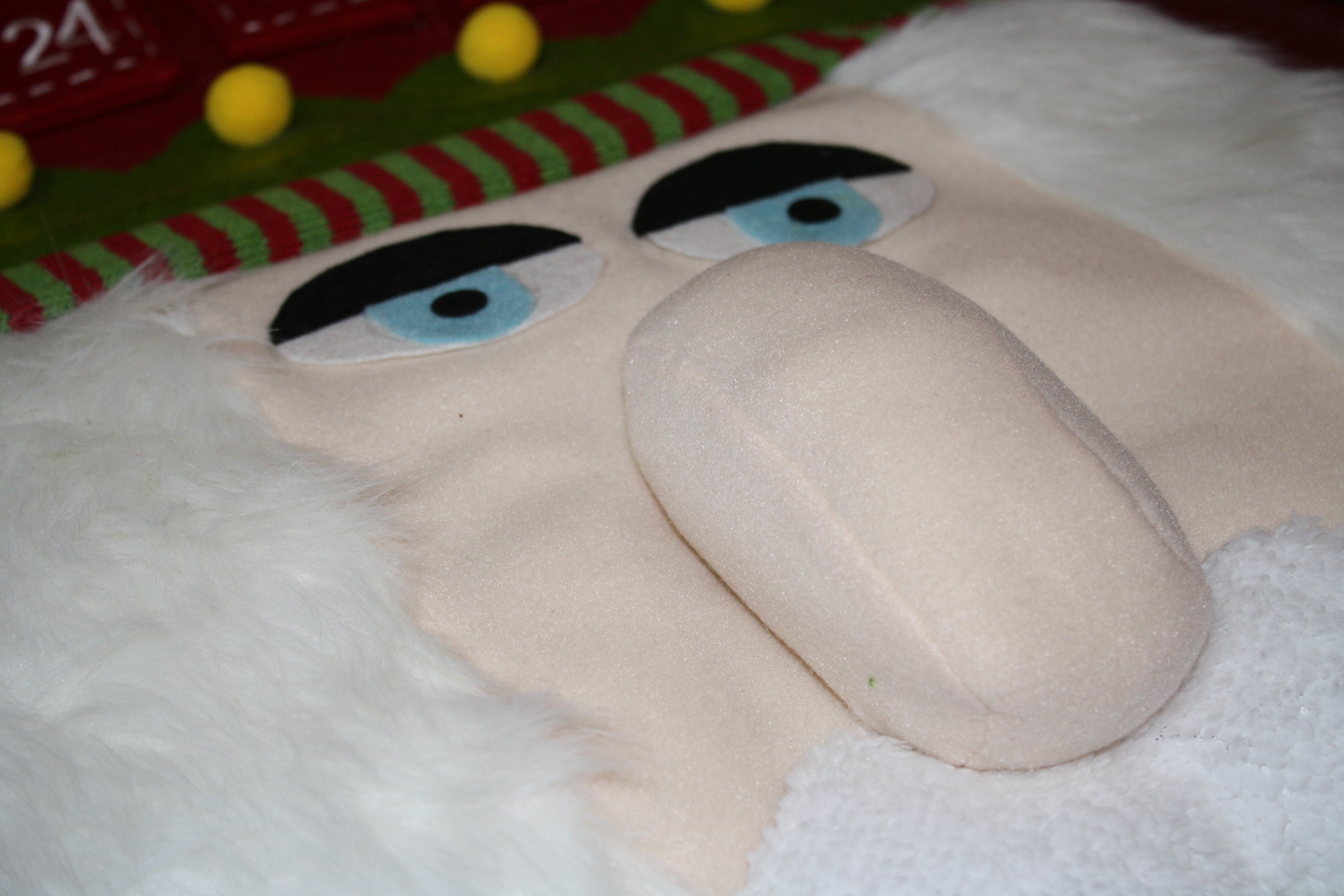 Huge Fabric Nutcracker Advent Calendar