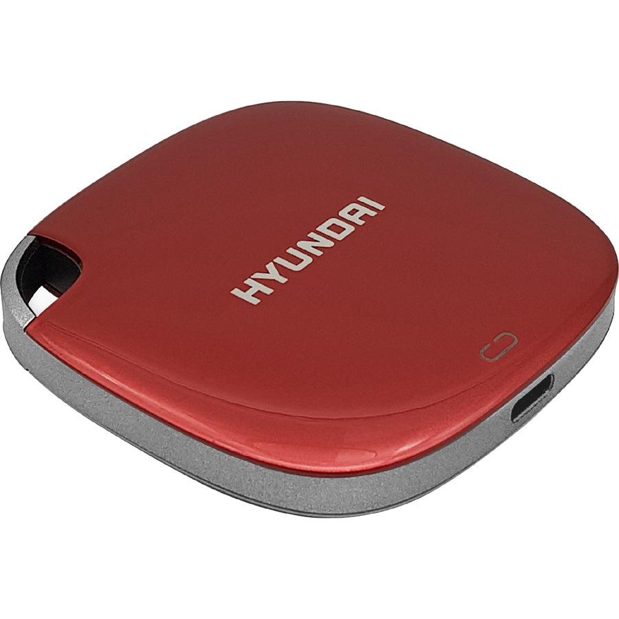 Hyundai Htesd1024R 1Tb External Solid State Drive (Candy Apple Red)