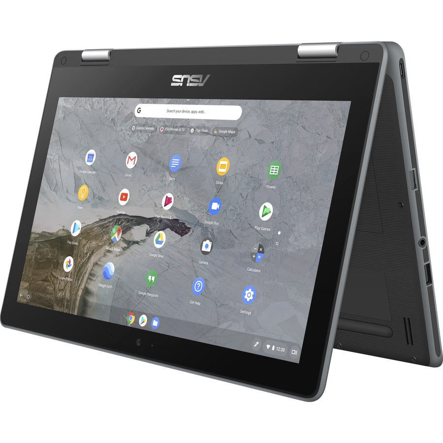 IMSourcing Chromebook Flip C214 C214MA-YB02T-S 11.6" Touchscreen Chromebook - HD - 1366 x 768 - Intel Celeron N4020 Dual-core (2 Core) 1.10 GHz - 4 GB Total RAM - 32 GB Flash Memory - Dark Gray