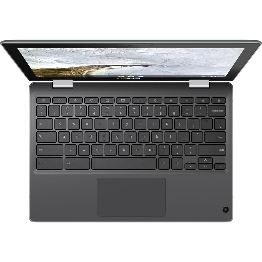 IMSourcing Chromebook Flip C214 C214MA-YB02T-S 11.6" Touchscreen Chromebook - HD - 1366 x 768 - Intel Celeron N4020 Dual-core (2 Core) 1.10 GHz - 4 GB Total RAM - 32 GB Flash Memory - Dark Gray