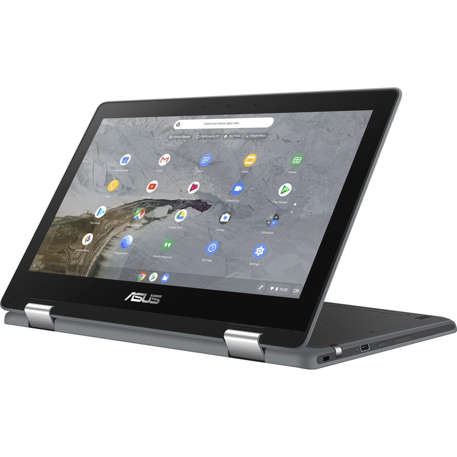 IMSourcing Chromebook Flip C214 C214MA-YB02T-S 11.6" Touchscreen Chromebook - HD - 1366 x 768 - Intel Celeron N4020 Dual-core (2 Core) 1.10 GHz - 4 GB Total RAM - 32 GB Flash Memory - Dark Gray
