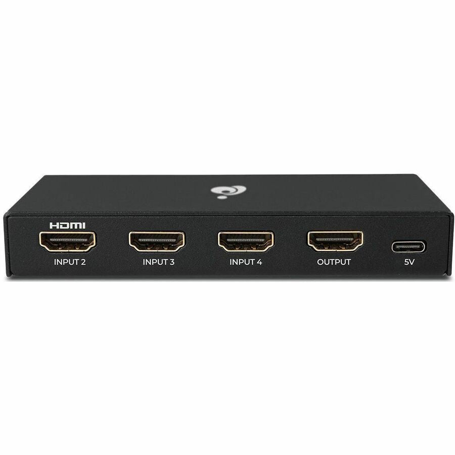 IOGEAR 4-Port 8K UltraHD HDMI Switch - 7680 x 4320 - 8K - 4 x 1.0 - Display - 1 x HDMI