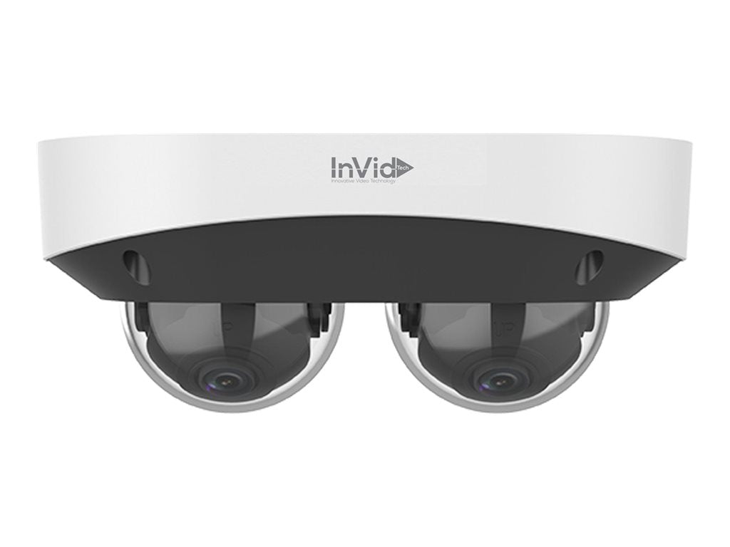 InVid Tech Vision Series VIS-P4DUALDRIR28NH-AI - Network surveillance camera - dome - outdoor - vandal / weatherproof - color