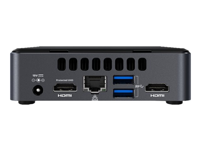 Intel Next Unit of Computing Kit NUC7i5DNKE - Barebone - mini PC - 1 x Core i5 7300U / 2.6 GHz - vPro - RAM 0 GB - HD