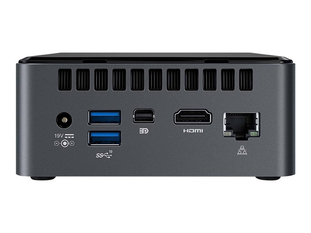 Intel Next Unit of Computing Kit NUC8I5INHJA - Barebone - mini PC - 1 x Core i5 8265U / up to 3.9 GHz - RAM 8 GB - HDD 1