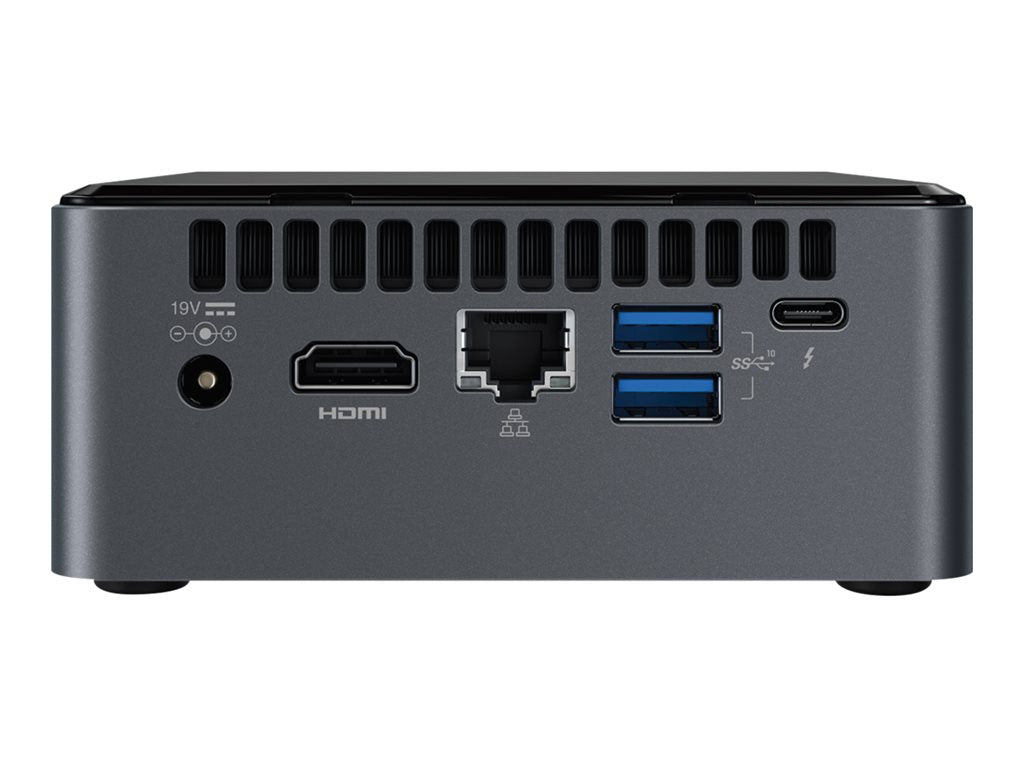 Intel Next Unit of Computing Kit NUC8i7BEH - Barebone - mini PC - 1 x Core i7 8559U / up to 4.5 GHz - RAM 0 GB - Iris