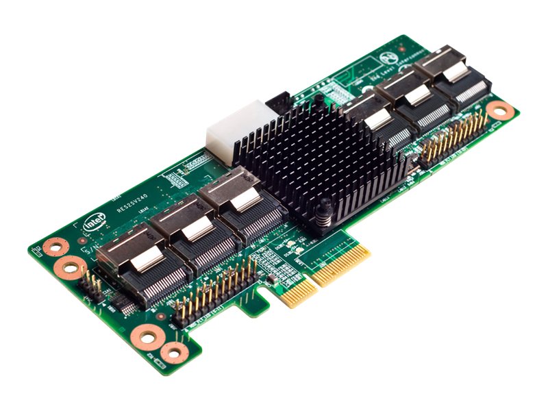 Intel RAID Expander RES2SV240 - Storage controller - 6 Channel - SATA 1.5Gb/s / SAS - low profile - RAID RAID 0, 1, 5,