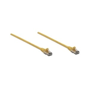 Intellinet 7 ft Yellow Cat6 Snagless Patch Cable