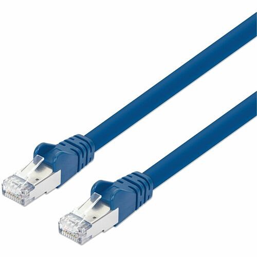 Intellinet CAT8.1 S/FTP Network Patch Cable, 5 FT., Blue