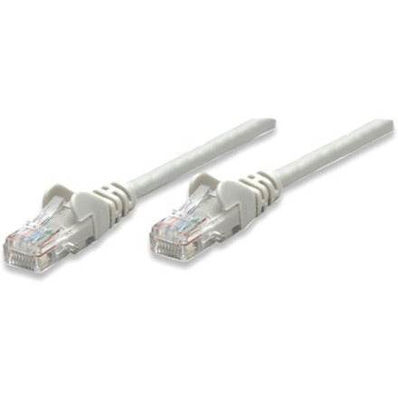 Intellinet Network Solutions Cat6 UTP Network Patch Cable, 10 ft (3.0 m), Gray