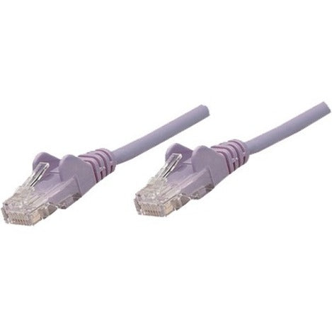 Intellinet Network Solutions Cat6 UTP Network Patch Cable, 3 ft (1.0 m), Purple