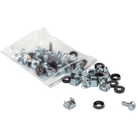 Intellinet Network Solutions M6 Cage Nut Set for Server, Rack or Cabinet, Includes Cage 711081