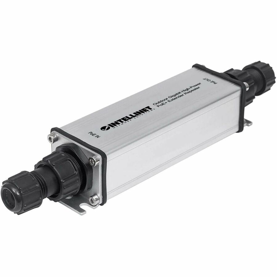 Intellinet Network Solutions Outdoor Gigabit High-Power PoE+ Extender Repeater, Extends 561211