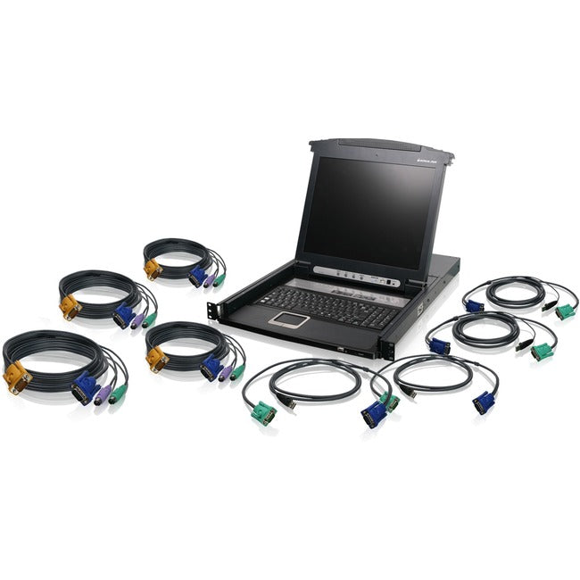 IOGEAR GCL1808KIT Rackmount LCD