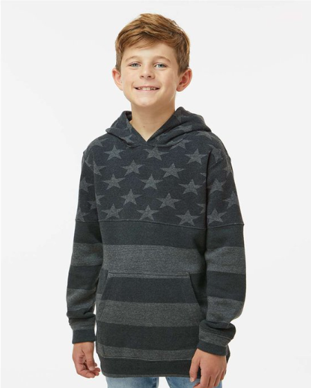 J. America Triblend Youth Hoodie – Super Soft, Modern Comfort for Everyday Style