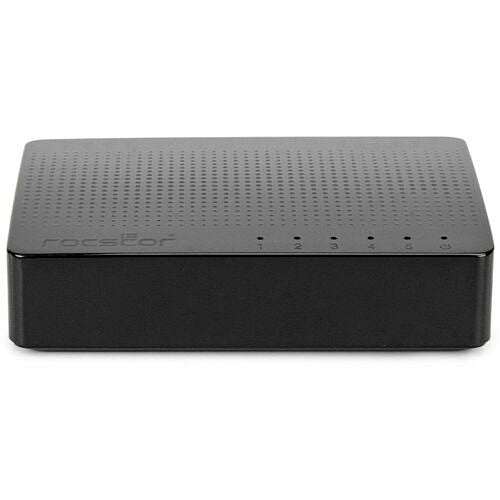 JetConnect JC05 5-Port Gigabit Unmanaged Switch for Office Desktop & Wallmount