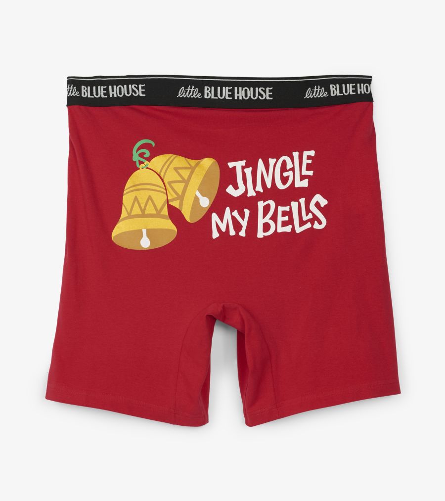 Jingle My Bells Men's Boxer Brief - Small