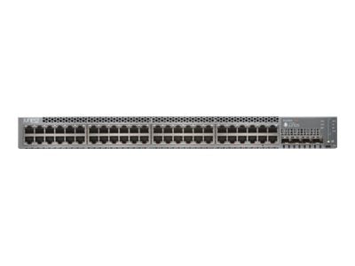 Juniper Networks EX Series EX2300-48P - Switch - L3 - managed - 48 x 10/100/1000 (PoE+) + 4 x Gigabit SFP / 10 Gigabit