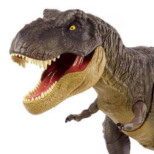Jurassic World Stomp 'n Escape T-Rex Toy with Roar for Kids 4+
