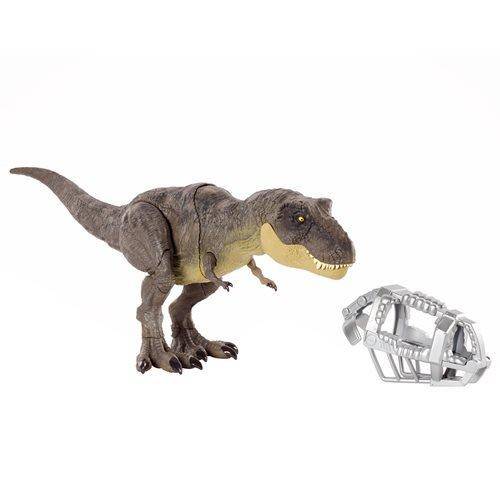 Jurassic World Stomp 'n Escape T-Rex Toy with Roar for Kids 4+