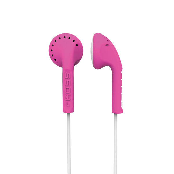 KOSS 194936.101 KE10 On-Ear Earbuds (Pink)