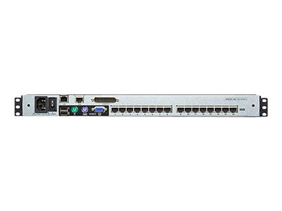 KVM Console Drawer - 16 Port LCD Rackmount Server Management | ATEN KL1516AIM