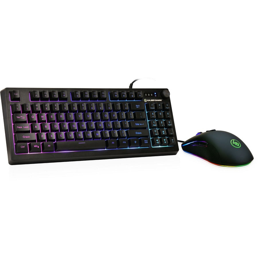 Kaliber Gaming KORONA KORE II Compact Keyboard Combo - USB Plunger Cable Keyboard - 89 Key