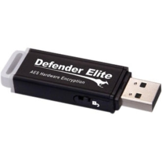 Kanguru Defender Elite30, Hardware Encrypted, Secure, SuperSpeed USB 3.0 Flash Drive, 32G KDFE30-32G