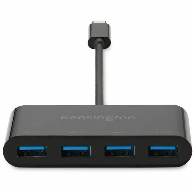 Kensington CH1200 USB-C 10Gbps 4-Port Hub - USB 3.2 Gen 2 (3.1 Gen 2) Type-C - External -