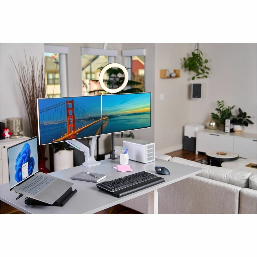 Kensington MK7500F QuietType Pro Silent Mechanical Keyboard with Meeting Controls -