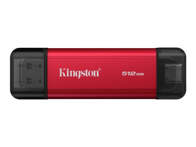 Kingston 512GB Dual USB-A/C Portable SSD 1050MB/s Fast Storage
