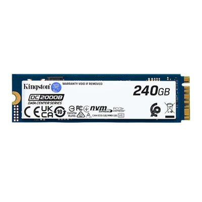 Kingston Data Center DC2000B 240GB PCIe 4.0 NVMe M.2 SSD