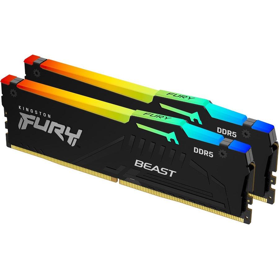 Kingston FURY Beast 64GB (2 x 32GB) DDR5 SDRAM Memory Kit KF552C36BBEAK2-64