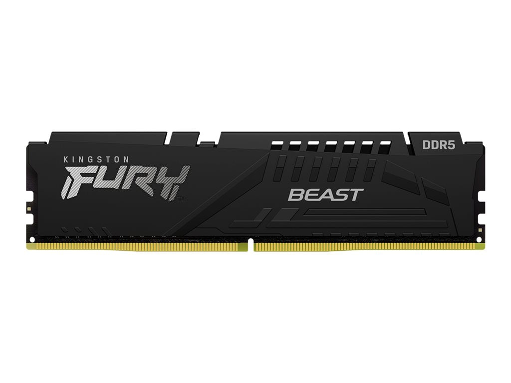 Kingston FURY Beast - DDR5 - kit - 64 GB: 4 x 16 GB - DIMM 288-pin - 5600 MHz / PC5-44800 - CL40 - 1.25 V - unbuffered - on-die KF556C40BBK4-64