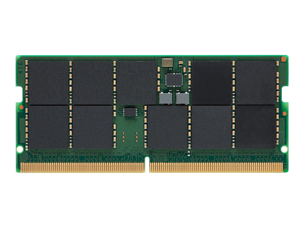 Kingston Server Premier - DDR5 - module - 32 GB - SO-DIMM 262-pin - 4800 MHz / PC5-38400 - CL40 - 1.1 V - unbuffered - on-die KSM48T40BD8KI-32HA