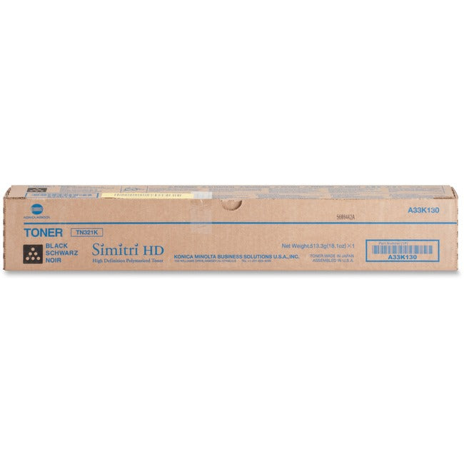 Konica Minolta Original Toner Cartridge TN321K