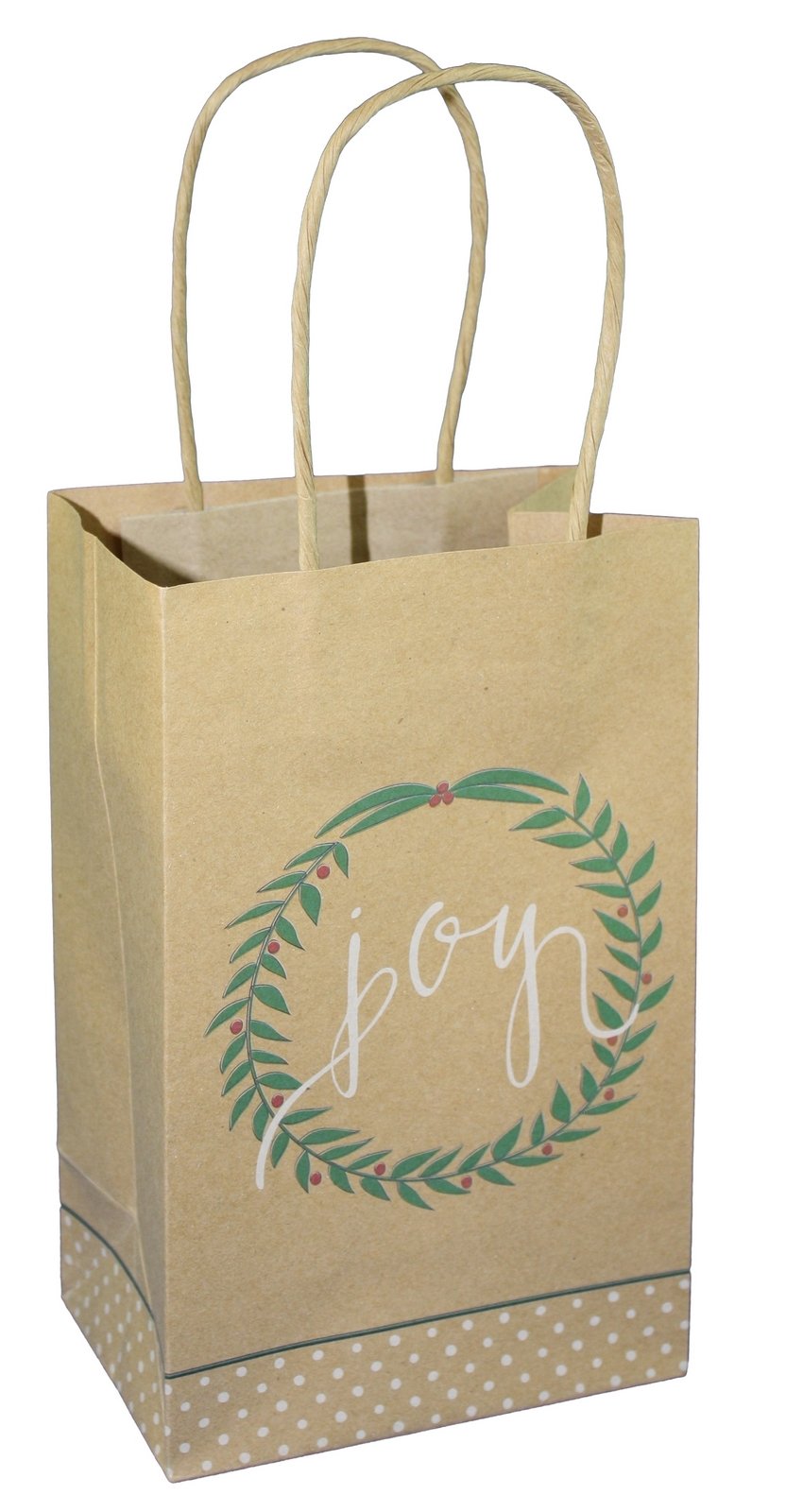 Kraft Gift Bag - Snowman Cub