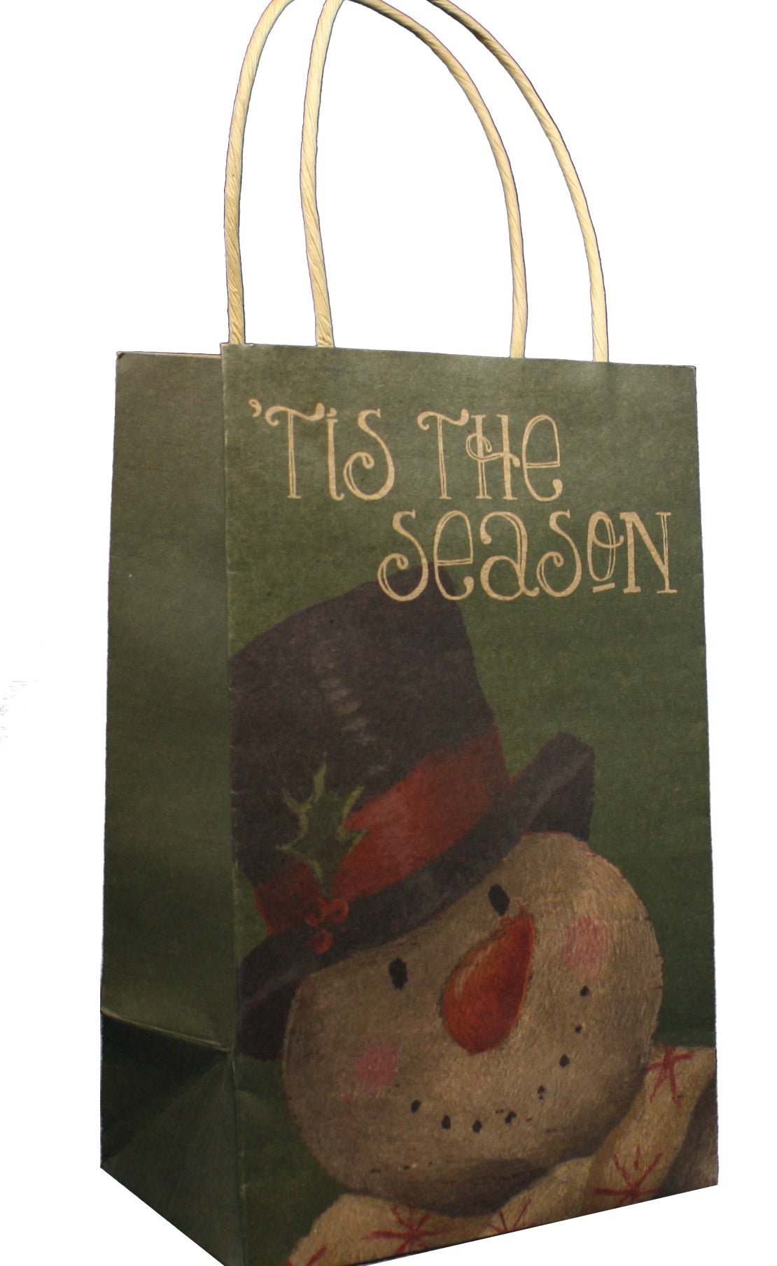 Kraft Gift Bag - Snowman Cub