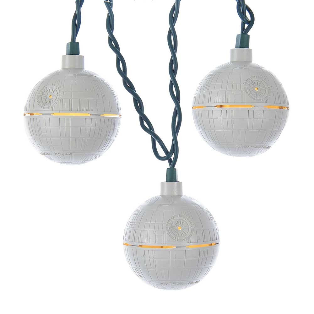 Kurt Adler 10-Light Star Wars Death Star Light Set