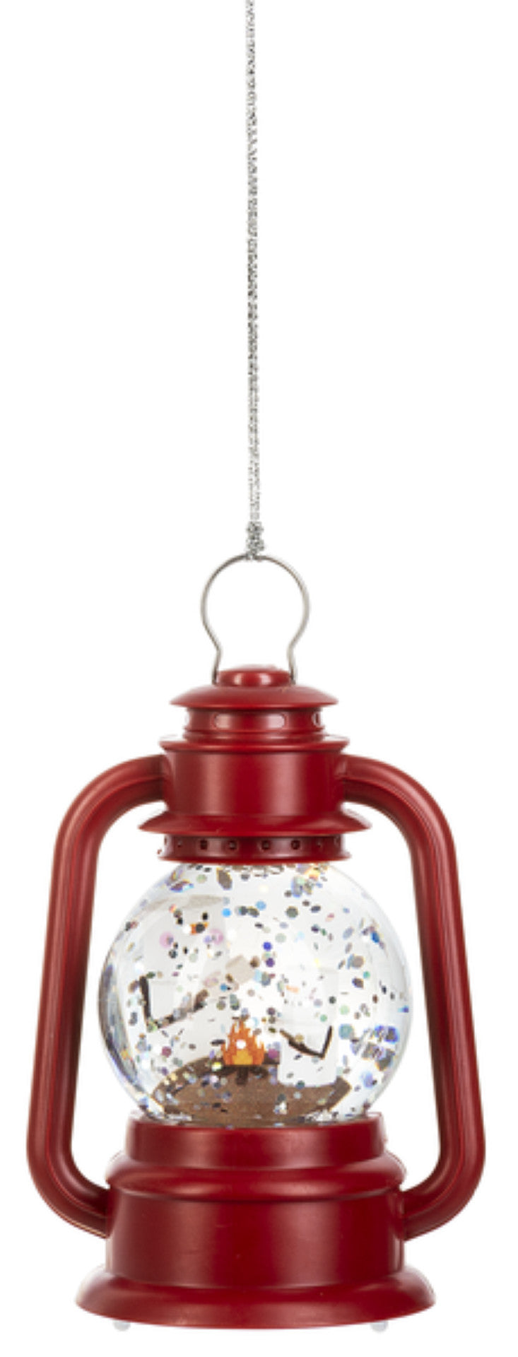LED Light Up S'mores Lantern Mini Shimmer Ornament