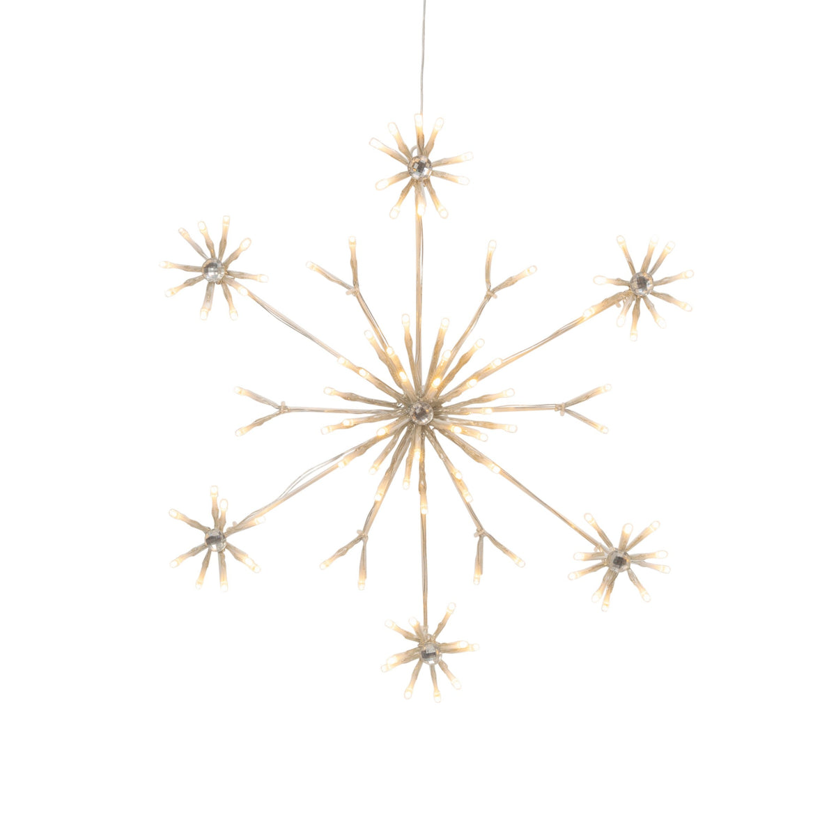 LED Lighted Snowflake - 20 inch