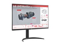 LG 32BR55U-B 32" Class 4K UHD LCD Monitor - 16:9 - 31.5" Viewable - Vertical Alignment