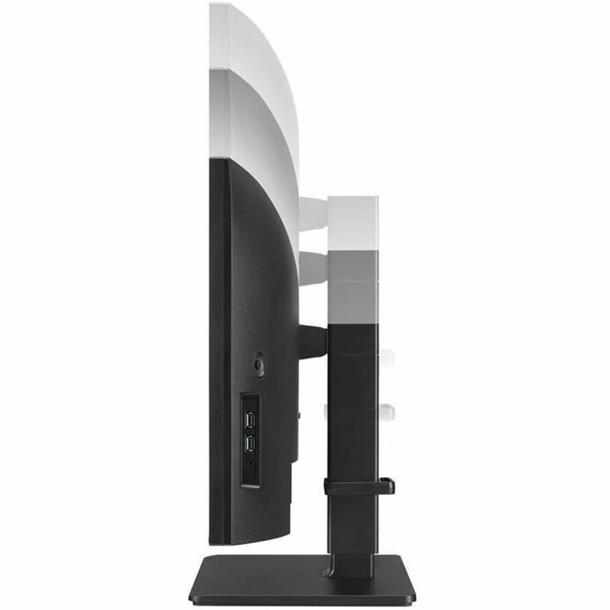 LG Ultrawide 34BQ77QC-B 34" Class Webcam WQHD Curved Screen LCD Monitor - 21:9 - Textured