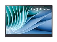 LG gram +view 16MR70.ASDU 16" Class WQXGA LCD Monitor - Silver - 16" Viewable - In-plane